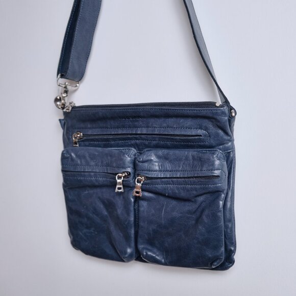 Rudsak Leather Crossbody - Blue (NEW) - Picture 7 of 7